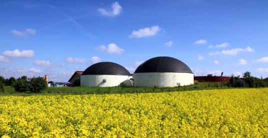 Biogasanlage in Thüringen